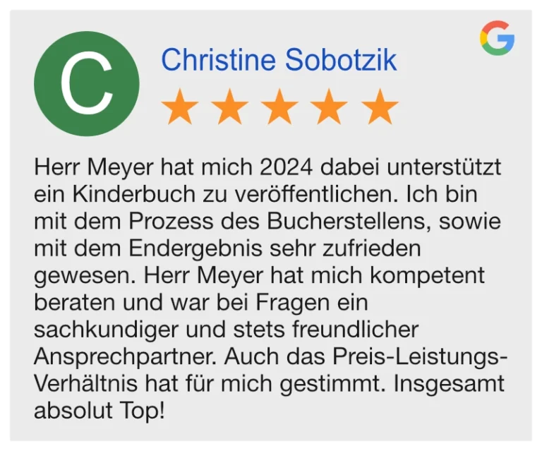 Google empfehlungen buchmacherei